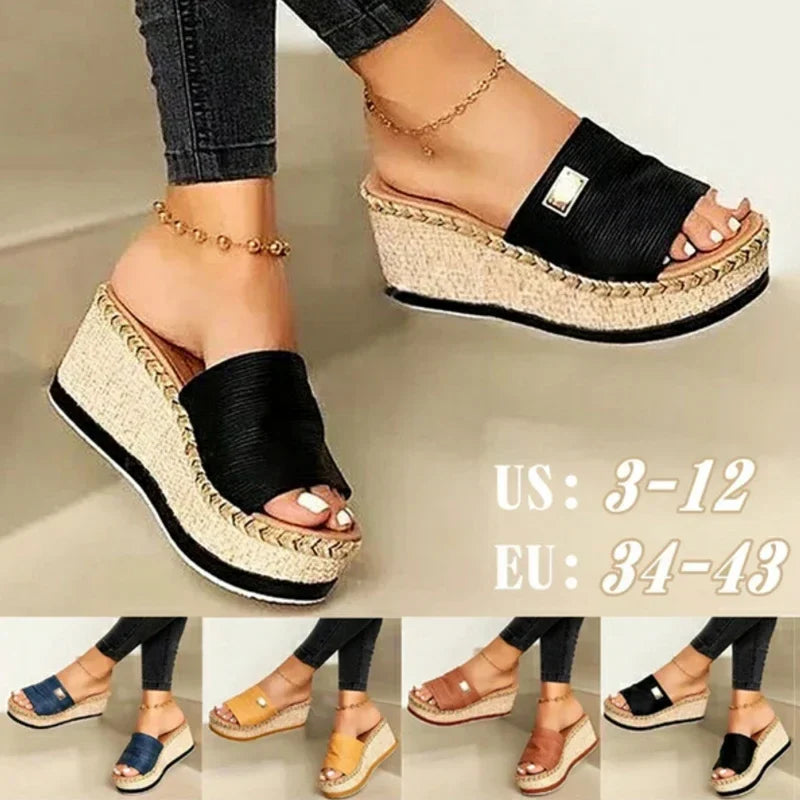 Gepolsterte Damensandalen - Ravina