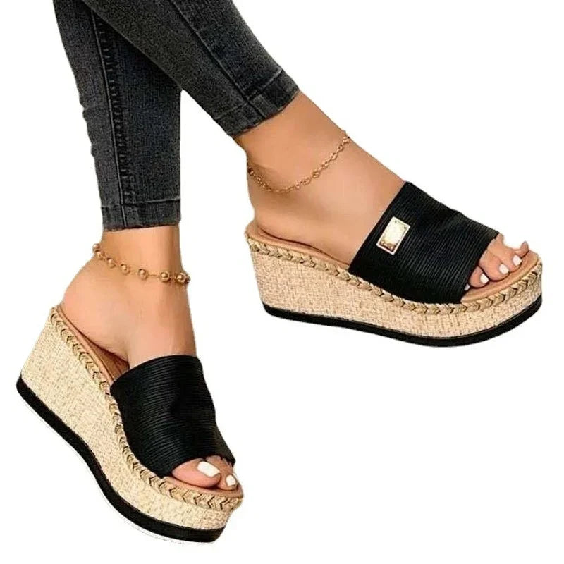 Gepolsterte Damensandalen - Ravina