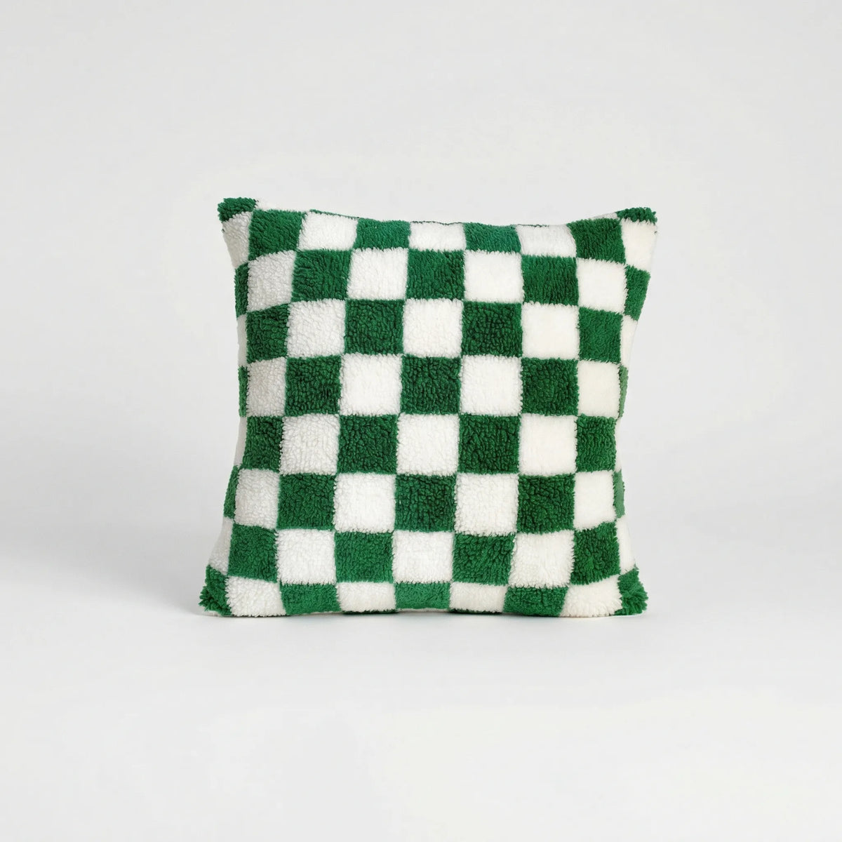 Zachte Kussenhoes Met Dambordpatroon - Squarelo
