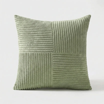 Zachte Kussenhoes Met Ribbelmotief - Cordivo
