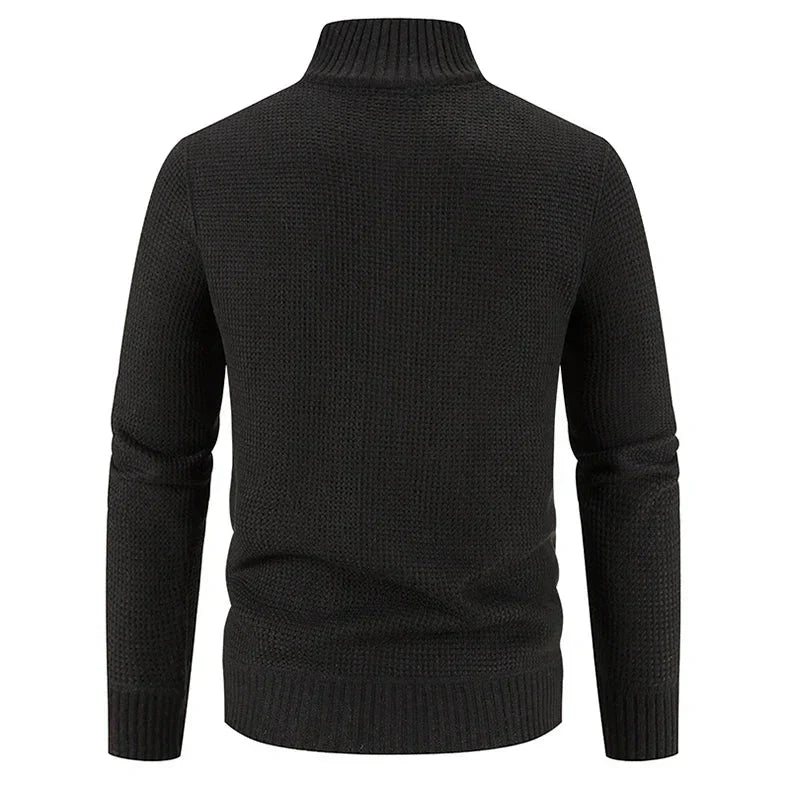 Zip-Up Stand Collar Men's Jacket - Felipe