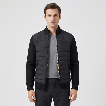 Zip-Up Stand Collar Men's Jacket - Felipe