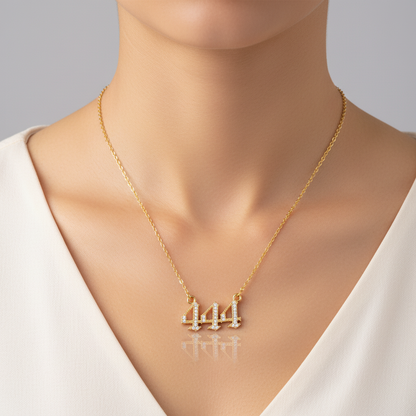 Zirkonia-Halskette - AngelNumbersNecklace 