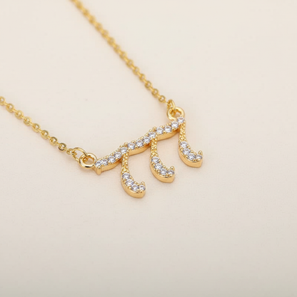 Zirkonia-Halskette - AngelNumbersNecklace 