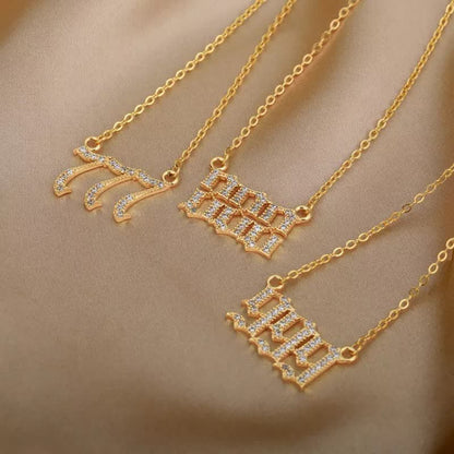 Zirkonia-Halskette - AngelNumbersNecklace 