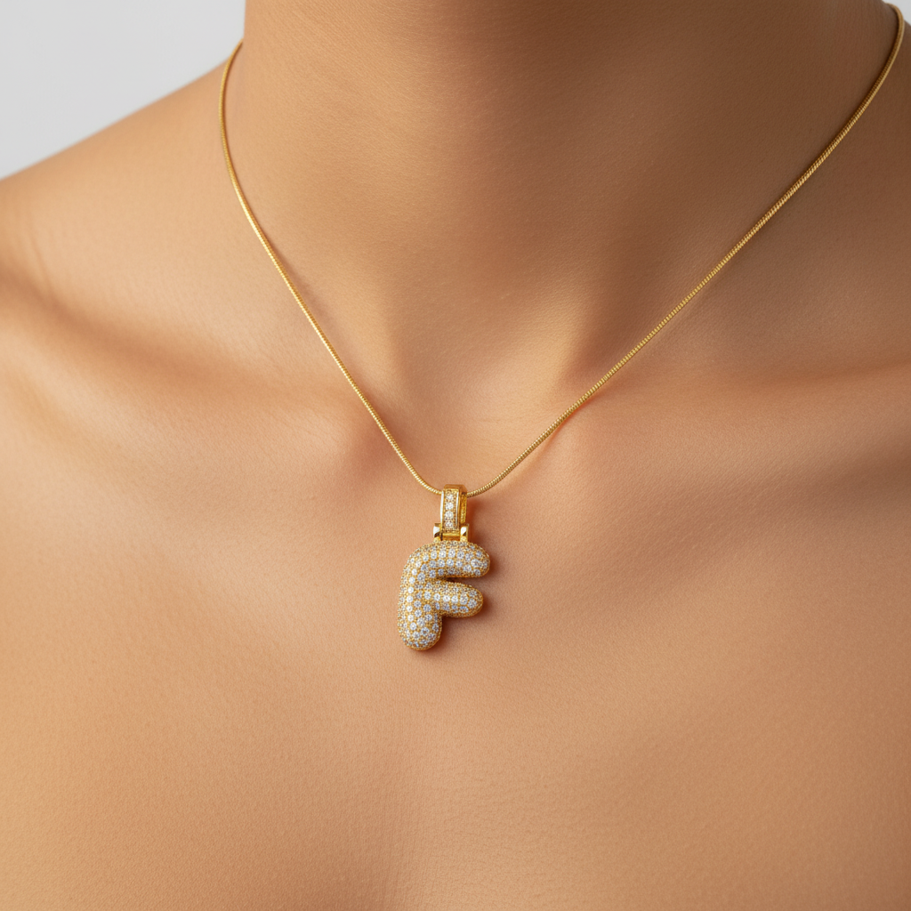 Zirkonia Anhängerkette - StarNecklace 