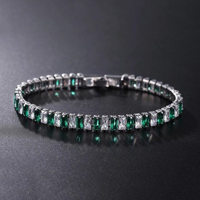 Zirkonia Kettenarmband - DivaLink 