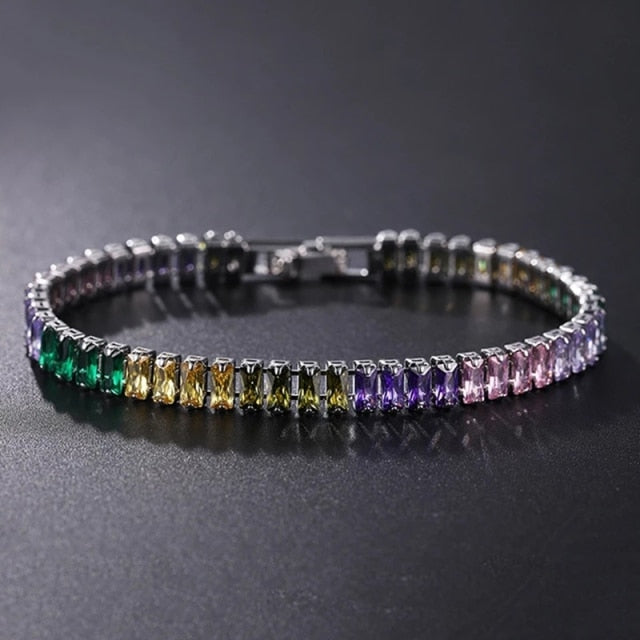 Zirkonia Kettenarmband - DivaLink 