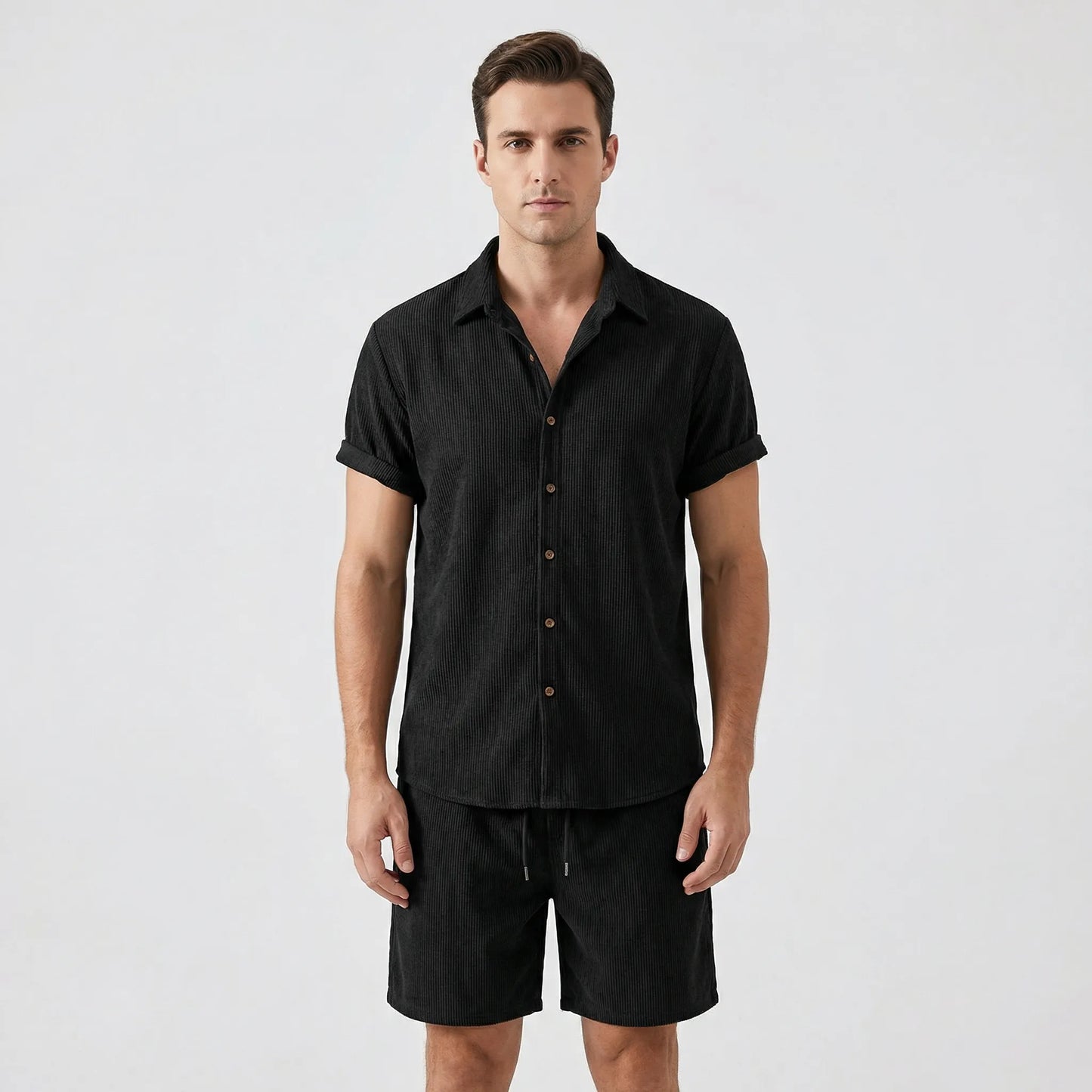 Zomerse Herrenoutfit Met Trekkoord - Simon