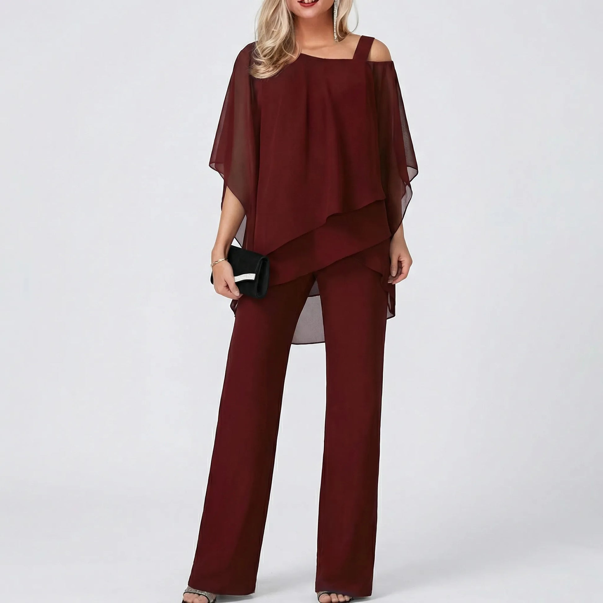Zweiteiliges Set Mit Weitem Bein - Desiree