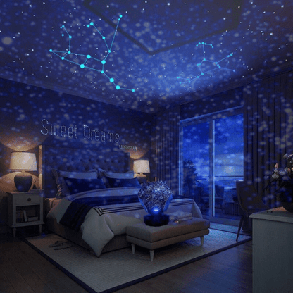 Sternenhimmel Projektorlampe mit magischer Lichtshow - Lunexa
