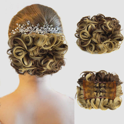 Krullende Knot Hairextension – FluffyFix