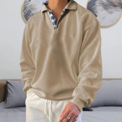 Leichter Herren Herbstpullover mit lockerer Passform – Benedikt