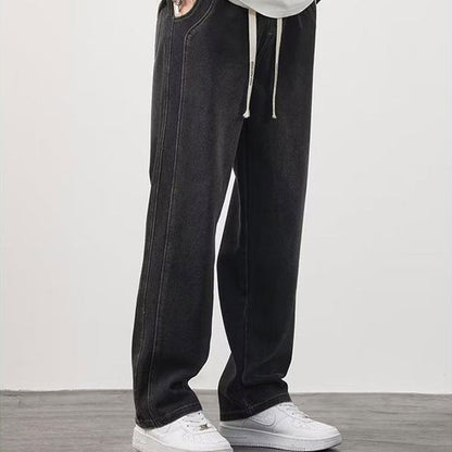 Luftige Herrenjeans mit geradem Bein – Julian