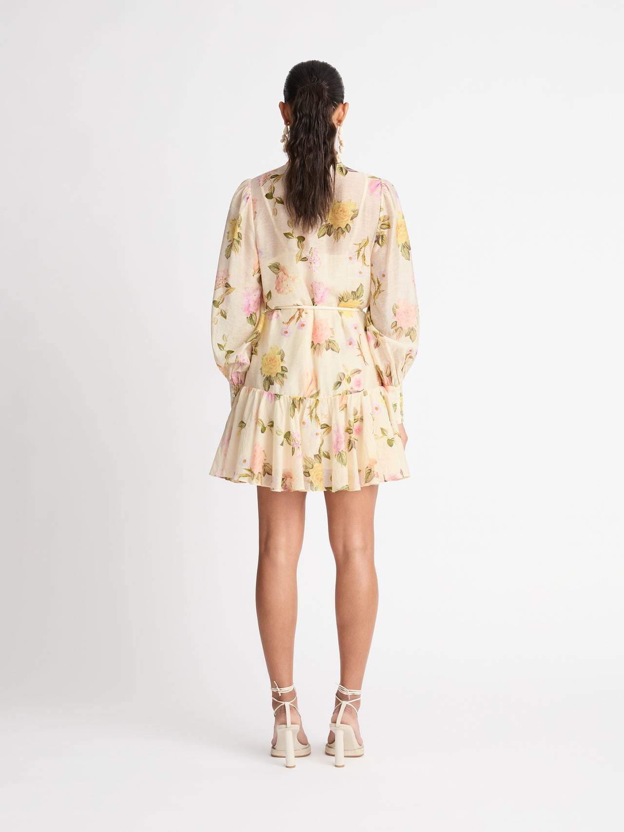 Mini-Hemdkleid mit Spitzenbesatz – Sylvie