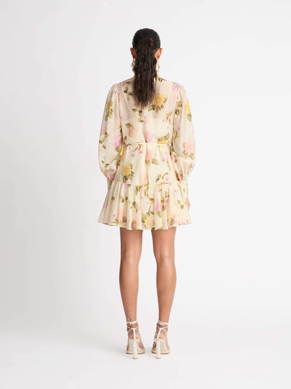 Mini-Hemdkleid mit Spitzenbesatz – Sylvie