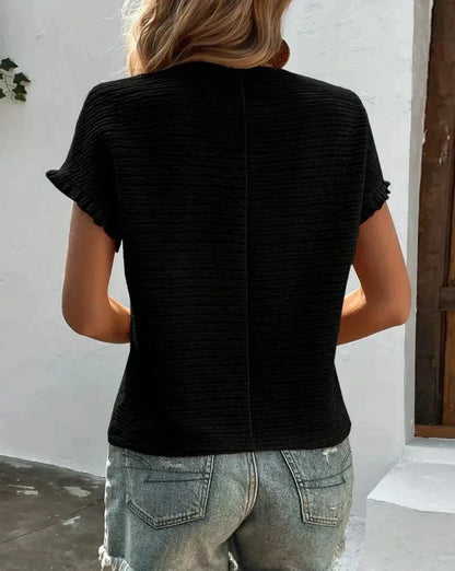 Damen-T-Shirt aus weichem Stoff – Élodie