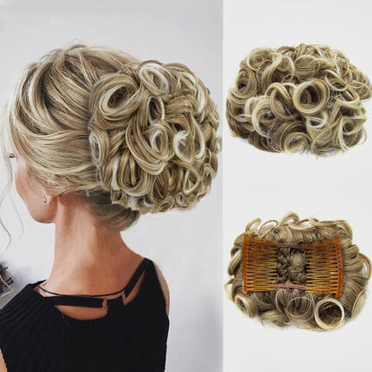 Krullende Knot Hairextension – FluffyFix