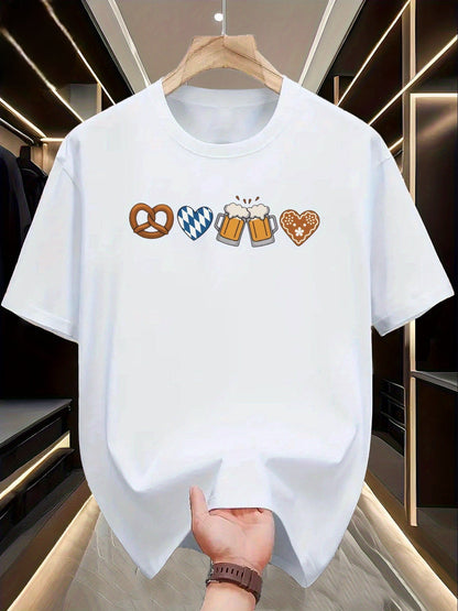 Herren Grafik T-Shirt aus 100% Baumwolle – Franz Oktoberfest 2026