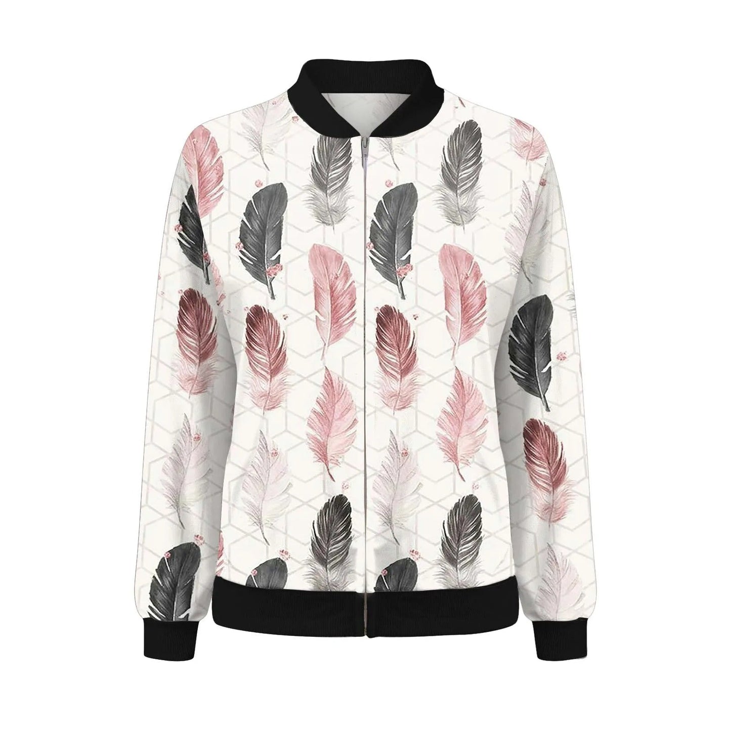 Damen-Sommermantel mit feinem Blumenmuster – Fiora