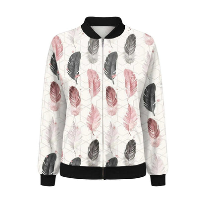 Damen-Sommermantel mit feinem Blumenmuster – Fiora