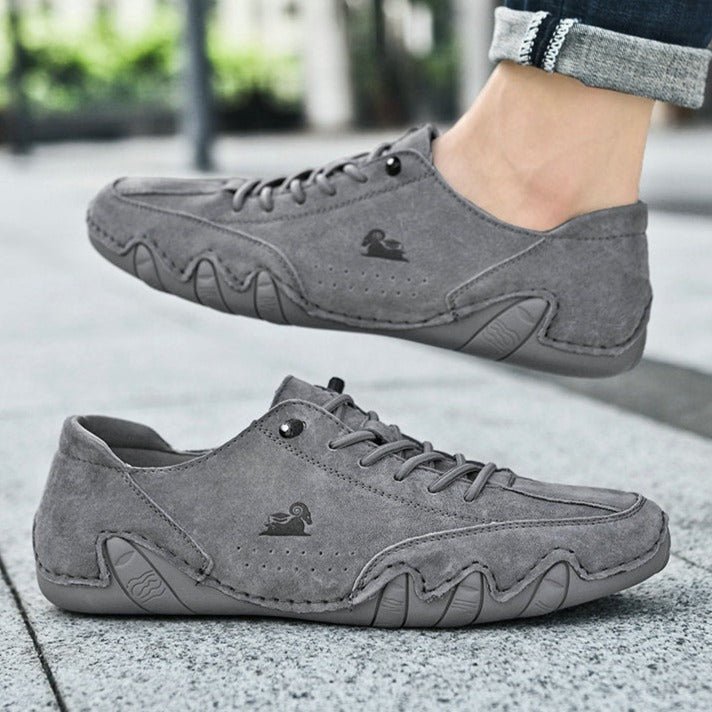 Uniseks Leder Barfußschuhe – BareMotion
