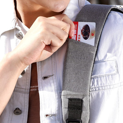 Wasserfester Anti-Diebstahl Laptop-Rucksack – Verstecktes Reißverschluss-Design mit USB-Ladefunktion