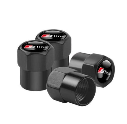 Marke Ventilkappen Set (4 Stück) - WheelTops