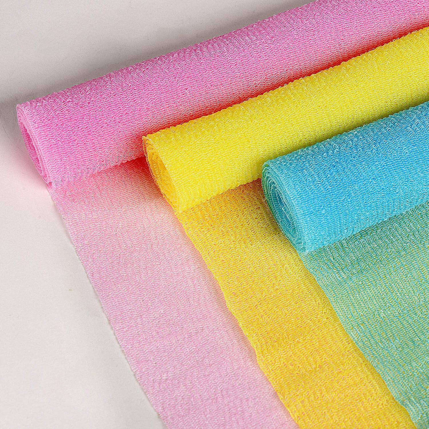 Bunte Tüllrollen Stoff, rosa, gelb, blau, DIY Basteln, Dekoration, Hochzeit, Partybedarf