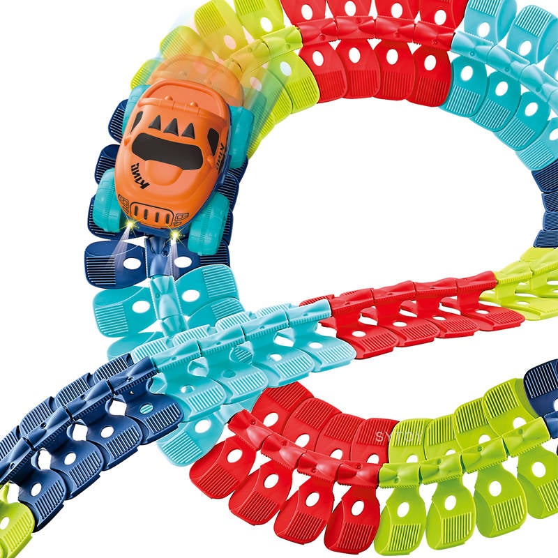 Flexibles Montessori Spielbahn – FlexiTrack