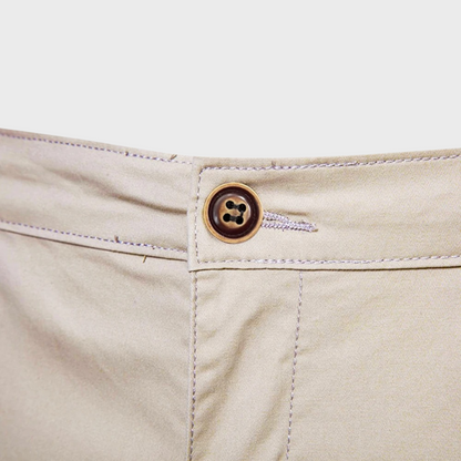 Herren Shorts | Baumwolle | Einfarbig | Lockere Passform | Taschen-Luzern Mode