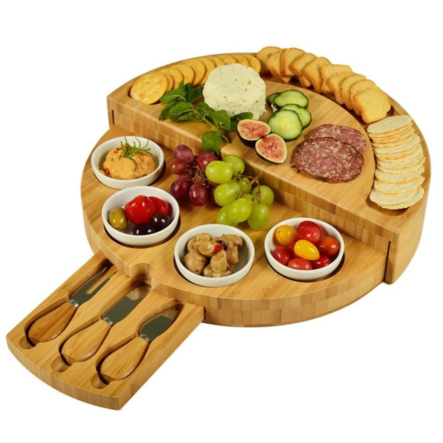 Bambus Käsebrett – Naturon