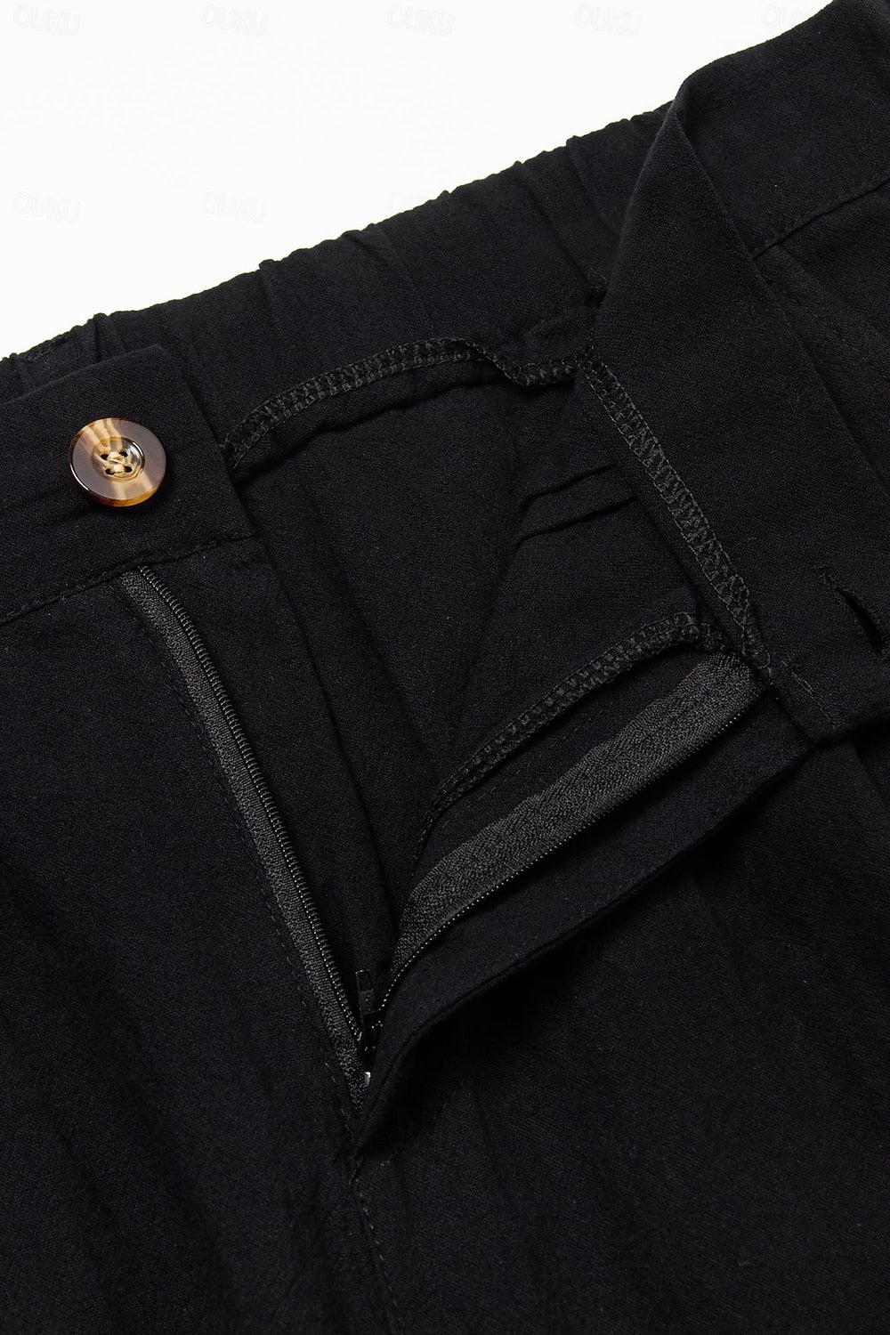 Stilvolle Leinen-Baumwoll-Shorts für Herren – Milan