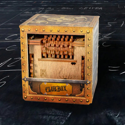 Interaktive Holz Escape Puzzlebox – MindVault