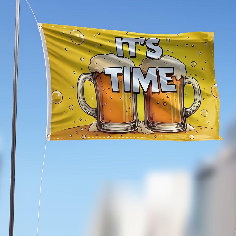 1 Stück große Oktoberfest Deko-Flagge – ProstFlagge Oktoberfest 2026