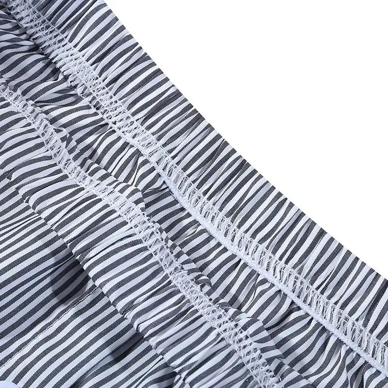 Damen Shirtverlängerer | Elastischem Bund | Baumwolle | Knöpfen-Luzern Mode