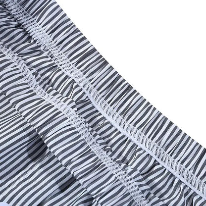 Damen Shirtverlängerer | Elastischem Bund | Baumwolle | Knöpfen-Luzern Mode