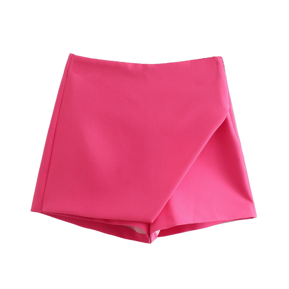 Rosa Damen Skort, modisch, bequem, Sommerkleidung, vielseitig, Freizeit, elegantes Design.