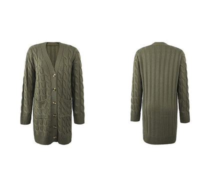 Damen Strick-Cardigan mit Taschen – Noelle