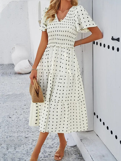 Herbstkleid mit lockerer Passform – Nadezhda