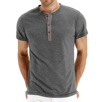 Sommer-Baumwoll-Herren-T-Shirt – Finn