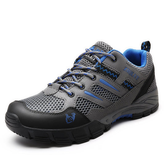 Herren Wanderschuhe wasserdicht mit Dämpfung & Profilsohle – Elric