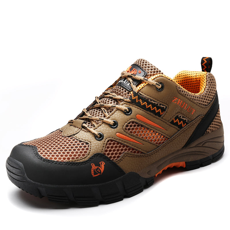 Herren Wanderschuhe wasserdicht mit Dämpfung & Profilsohle – Elric