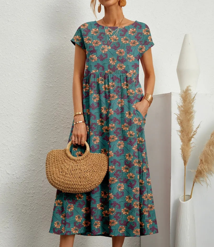 Luftiges Baumwollkleid – Isadora