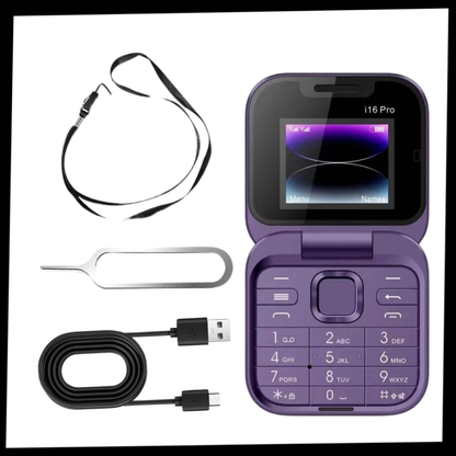 Kompaktes Klapphandy Dual SIM – FlexFold