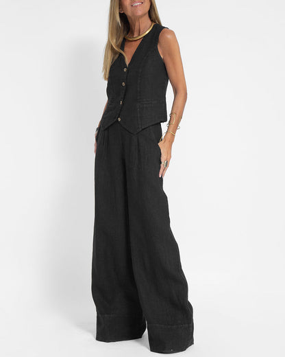 Damen-Sommer-Set mit T-Shirt und Shorts – Esmee