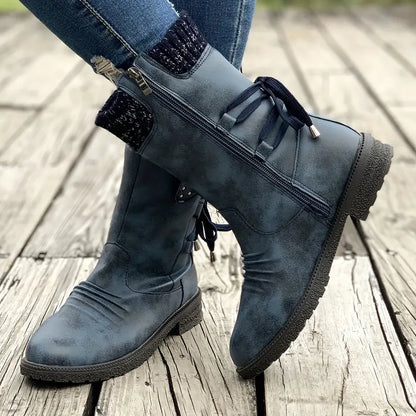 Damen Winterstiefel mit Fleece-Futter – Selina