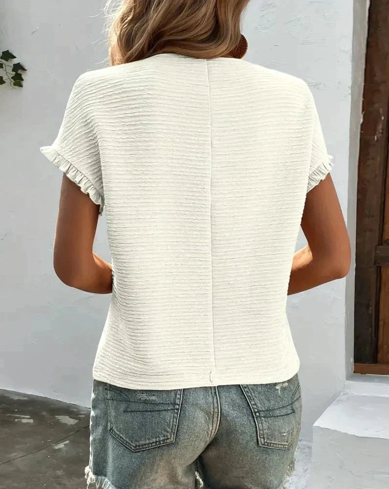 Damen-T-Shirt aus weichem Stoff – Élodie