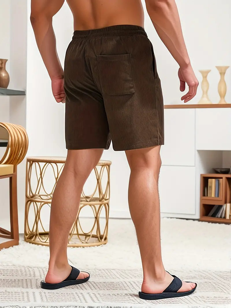 Sommerliche Herren-Badehose mit verstellbarem Bund – Jens