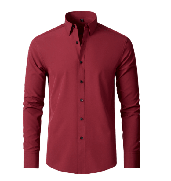 Men's Stretch Dress Shirt, No-Iron, for Work and Casual Wear 7